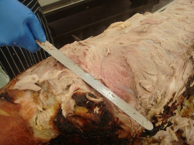 spitting pig bbq