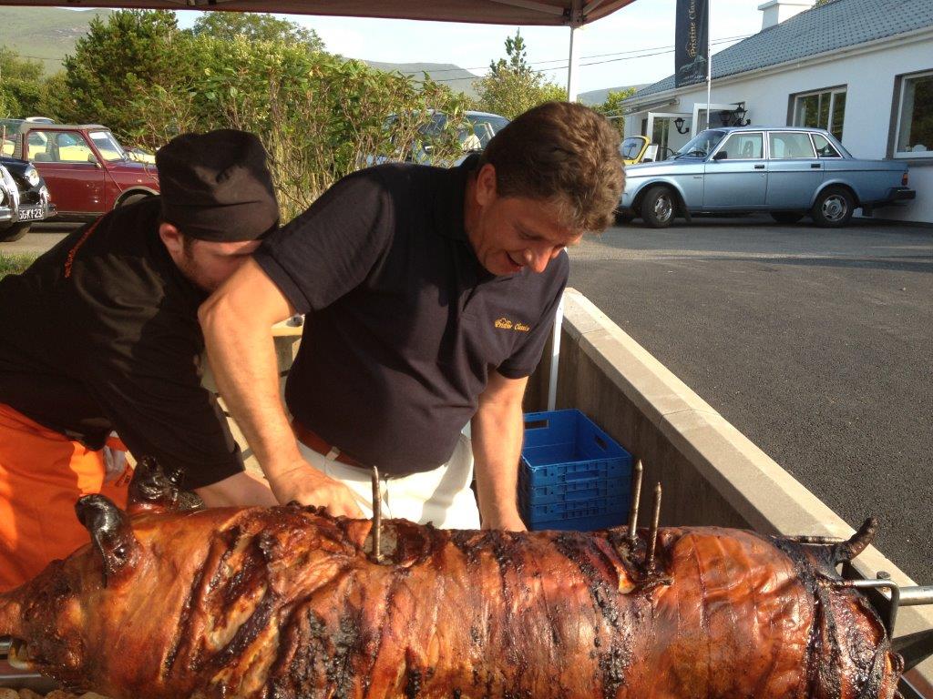 spitting pig bbq