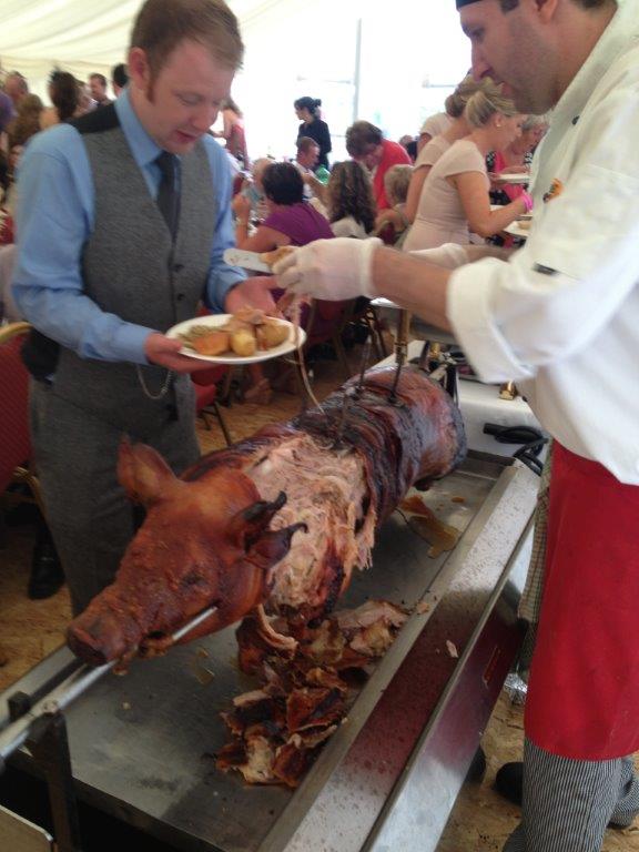 spitting pig bbq